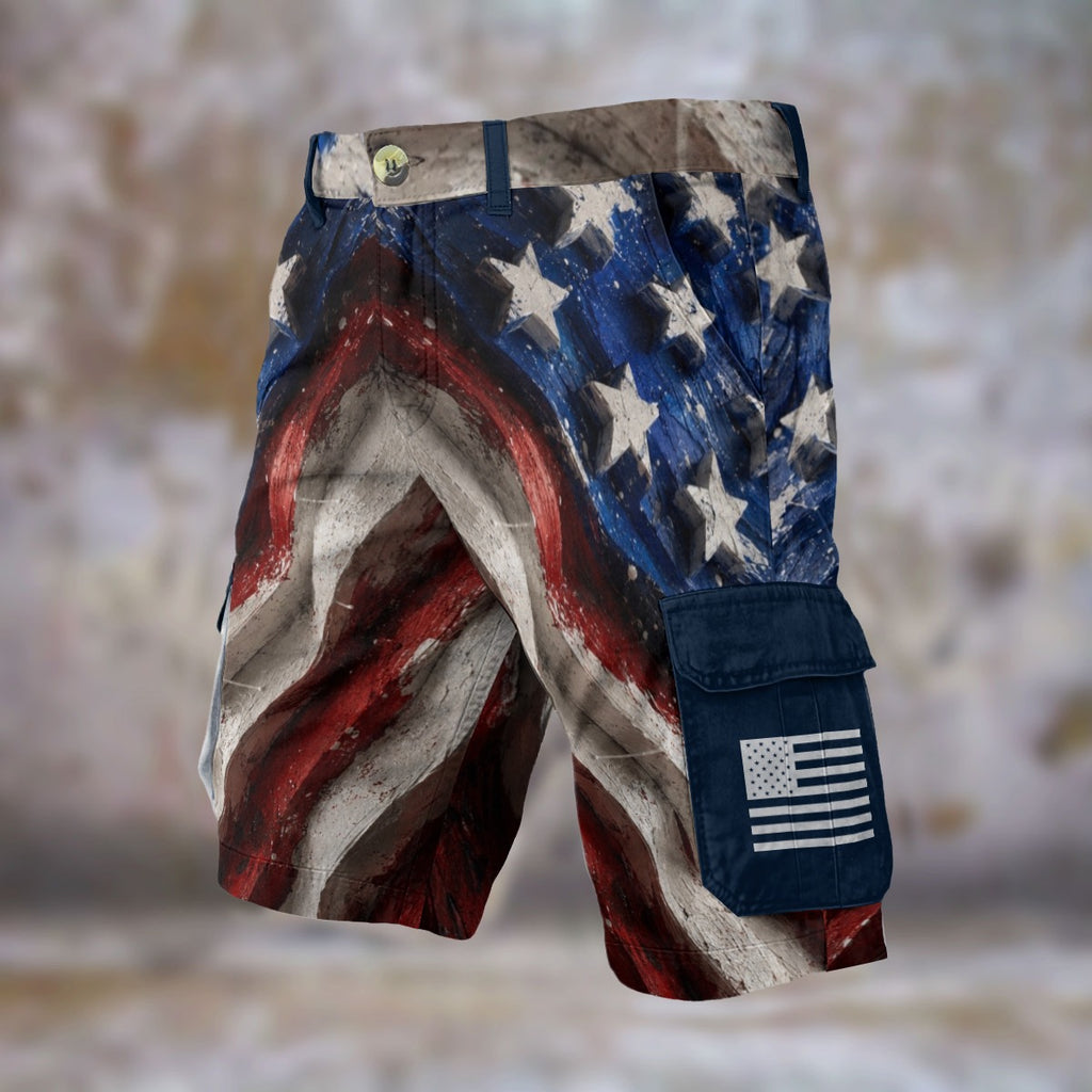 American Flag 1 Men's Cargo Shorts