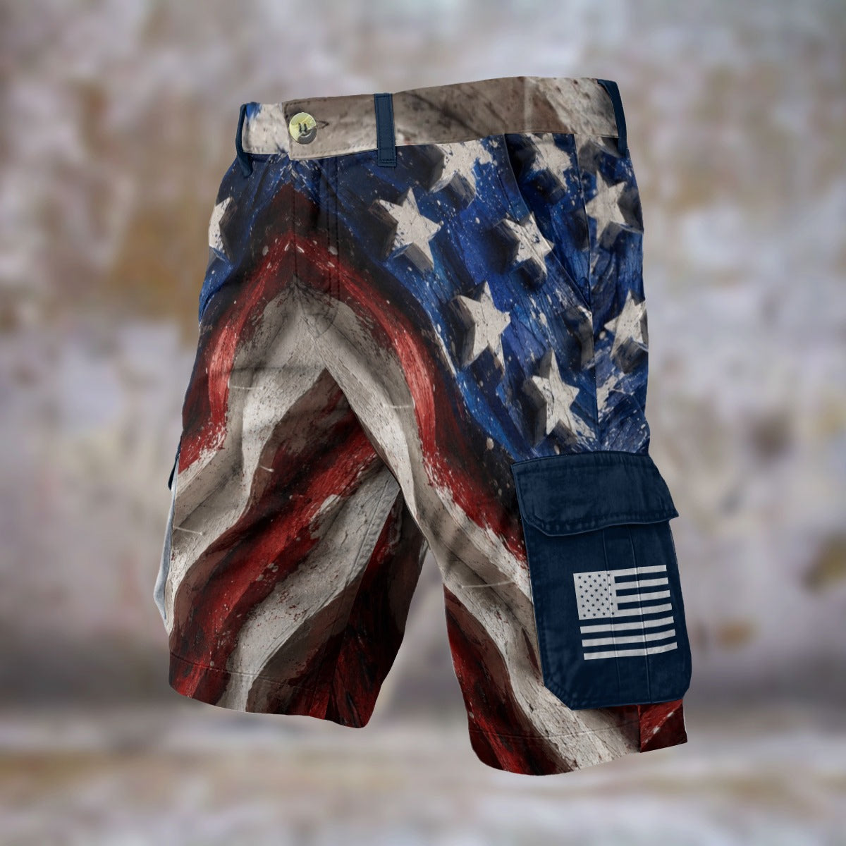 American Flag 1 Men's Cargo Shorts