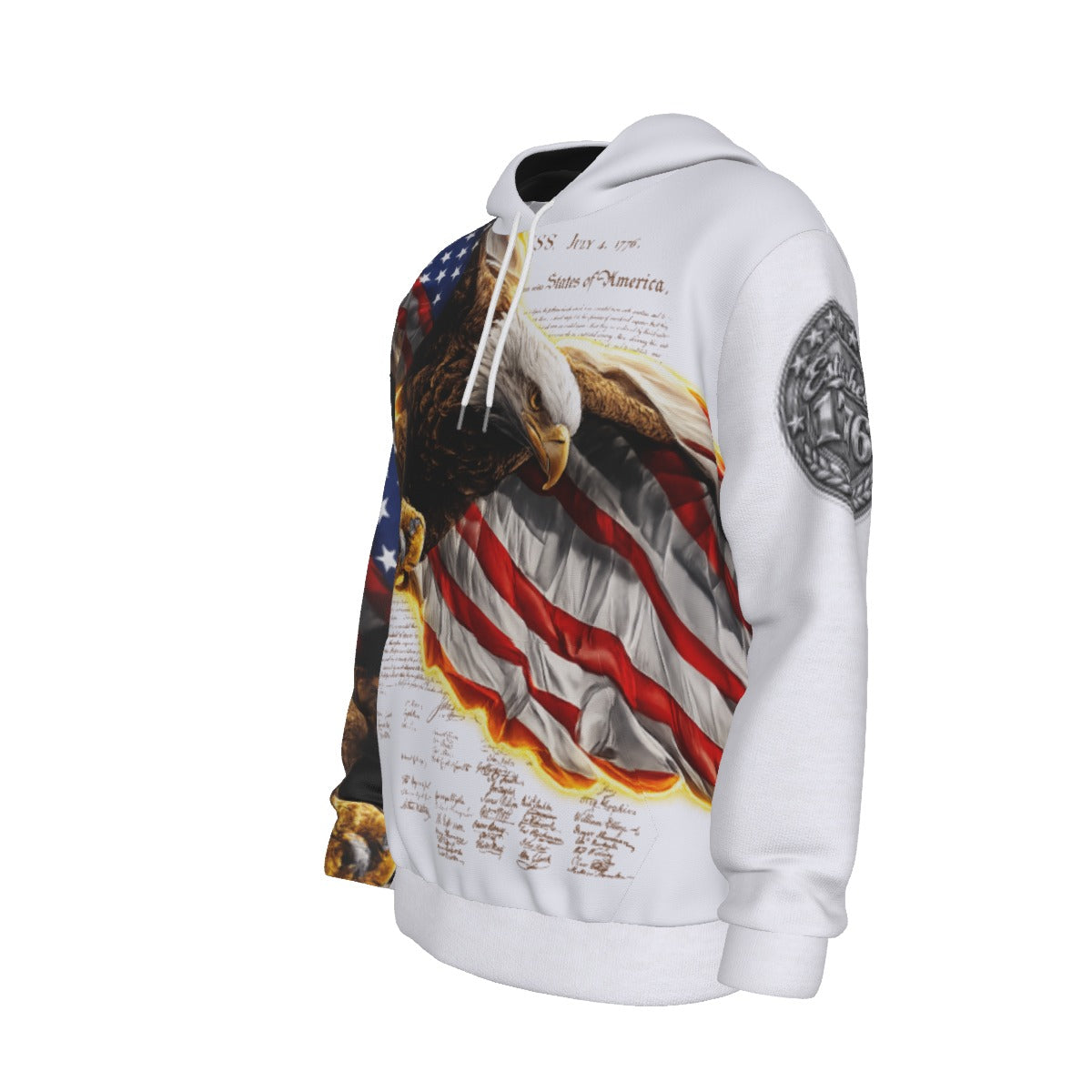 Soaring Eagle Thicken Pullover Hoodie