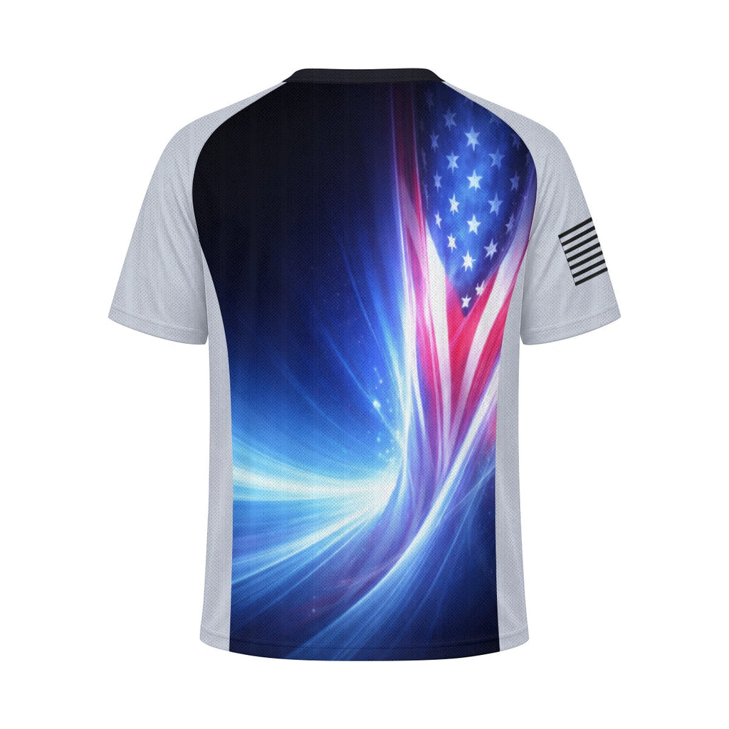 All-Over Print Unisex Jacquard Mesh Sports Jersey