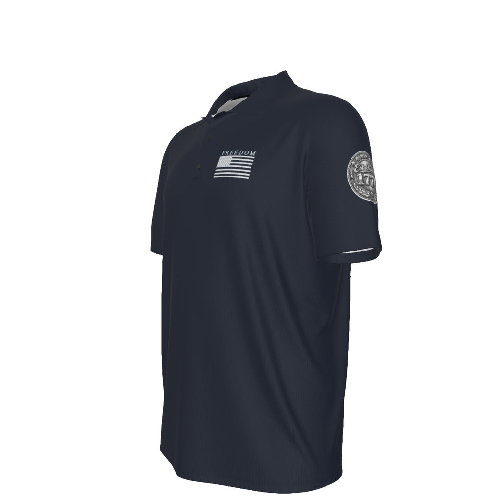 Freedom Men's Polo Collar Jersey
