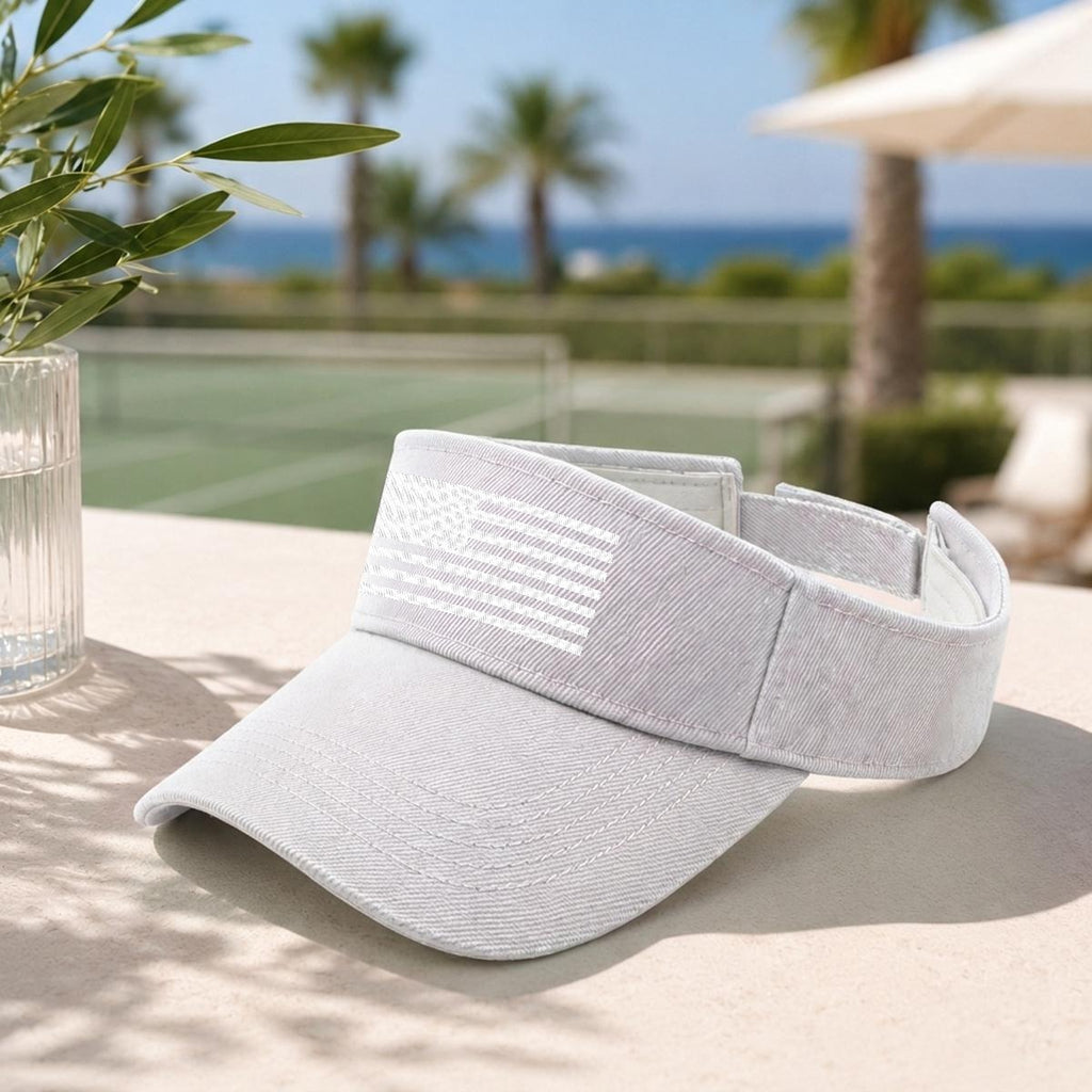 Embroidery Open-Top Visor
