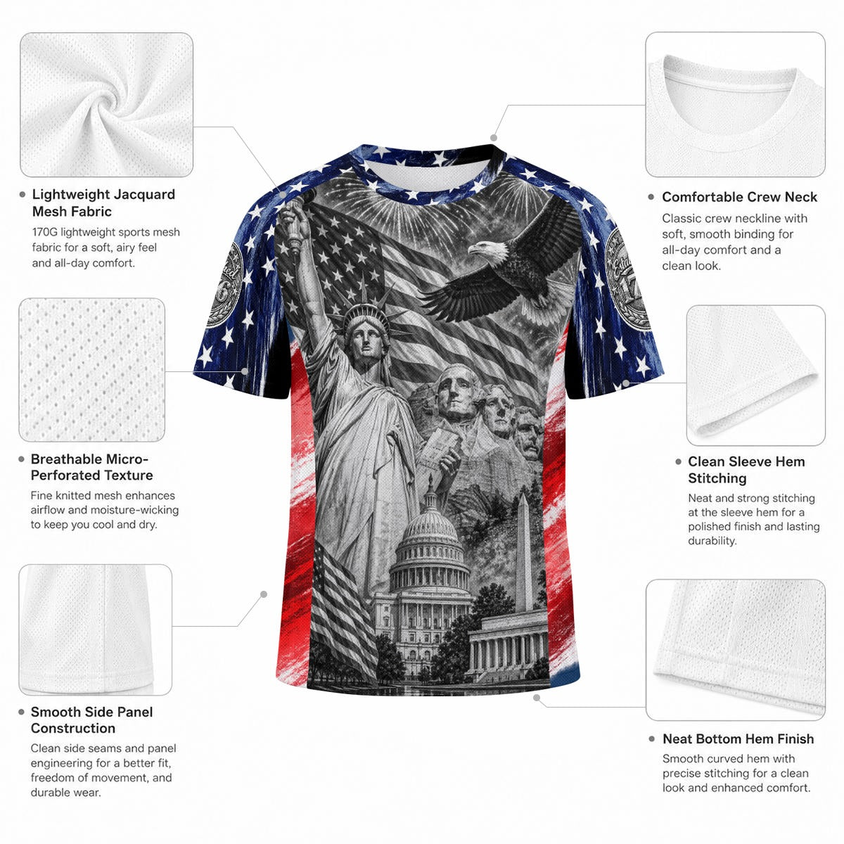 America's 4th of July Mesh Jersey